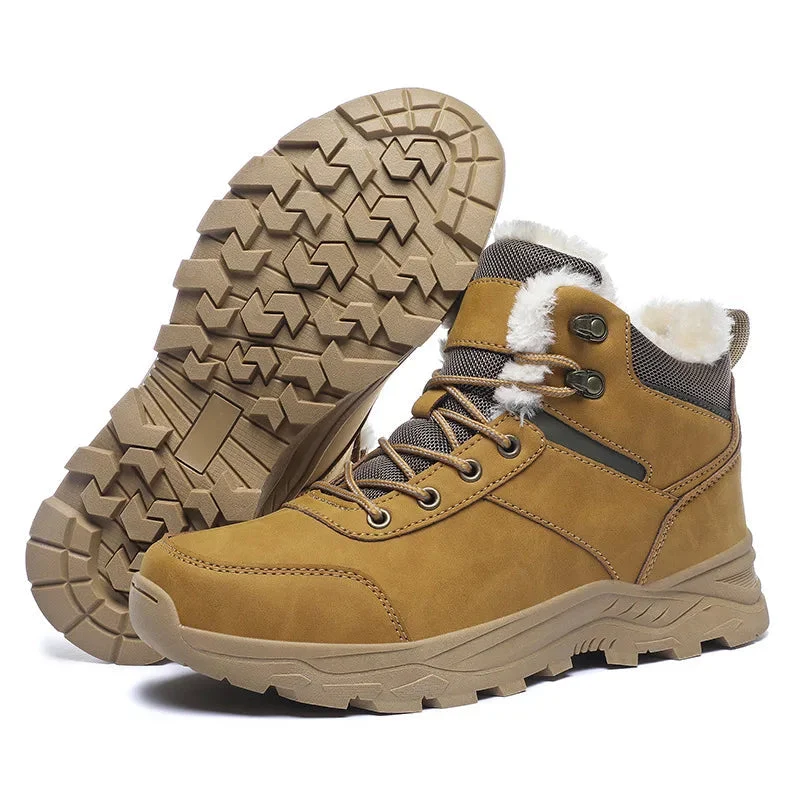 Unisex Wasserdichte Winterstiefel für Schnee & Eis – Warm & Rutschfest