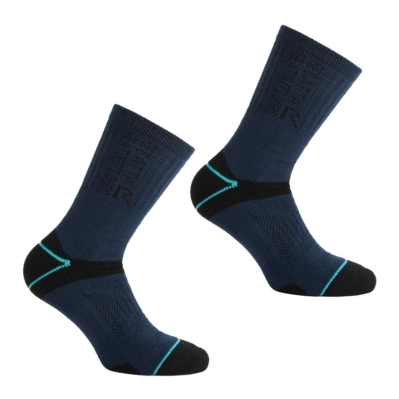 Regatta Women's Blister Protection II Socks - Black Ash