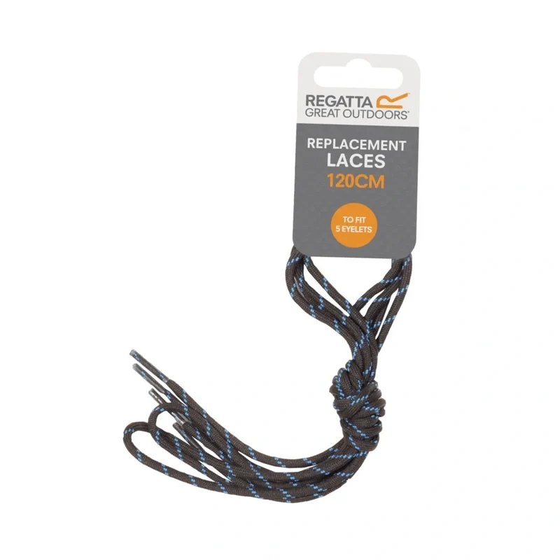 Regatta Unisex Regatta Laces - Black/Pluto