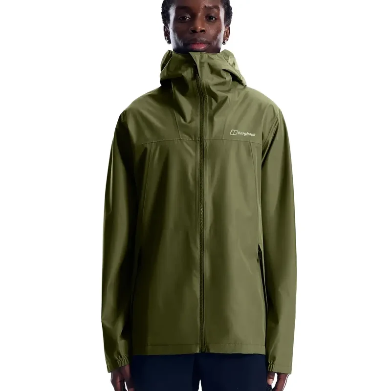 Berghaus Men's Deluge Pro 3.0 Waterproof Jacket - Cheviot Green