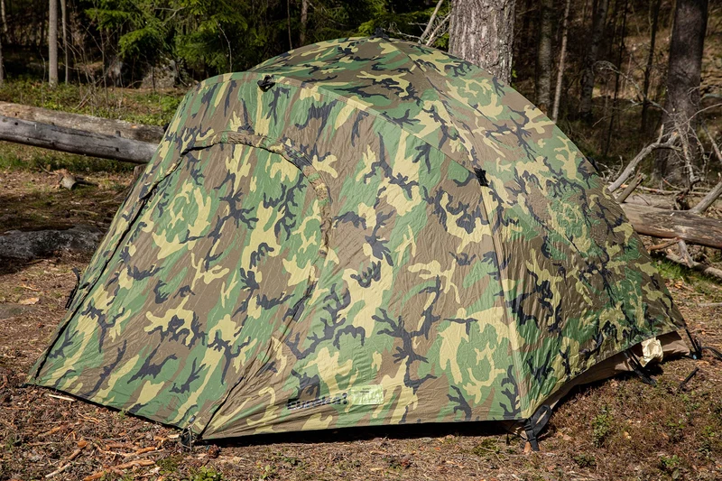 US kahden hengen teltta, Woodland, ylijäämä