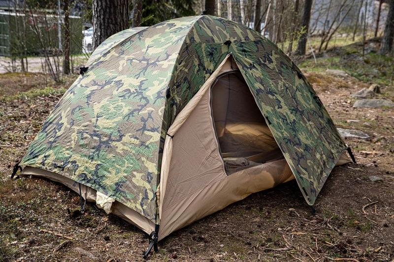 US kahden hengen teltta, Woodland, ylijäämä