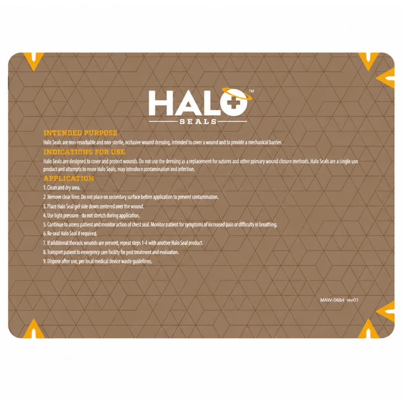 CVN HALO Chest Seal ilmarintasidos