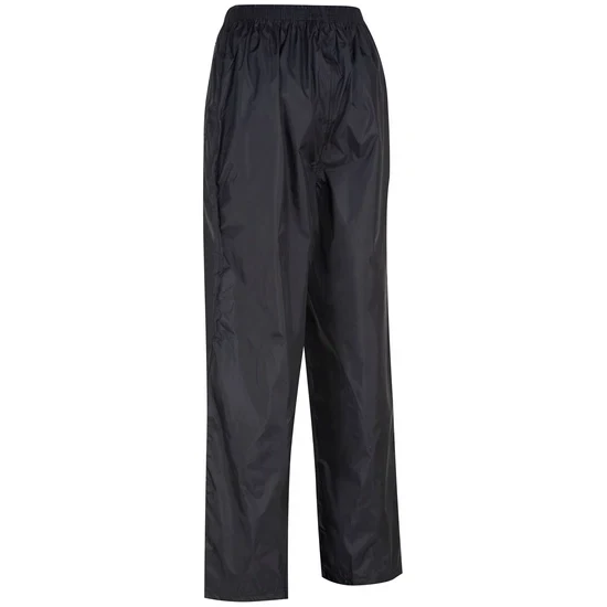 Regatta Women's Pack-It Waterproof Overtrousers - Black