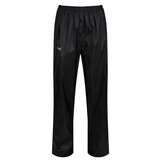 Regatta Women's Pack-It Waterproof Overtrousers - Black