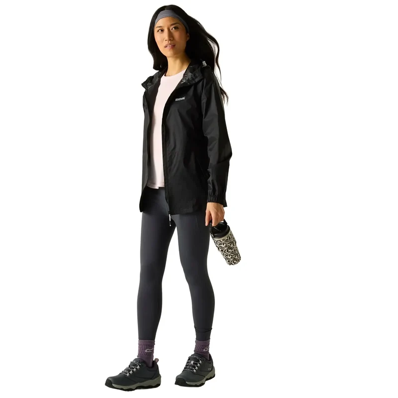 Regatta Women's Pack-It III Waterproof Jacket - Black