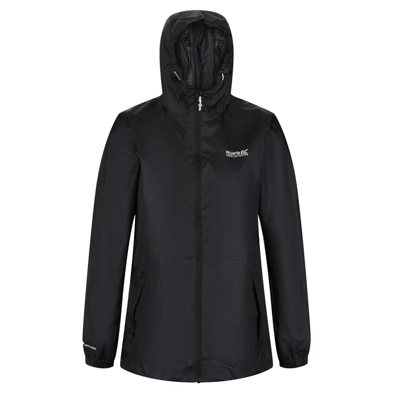 Regatta Women's Pack-It III Waterproof Jacket - Black