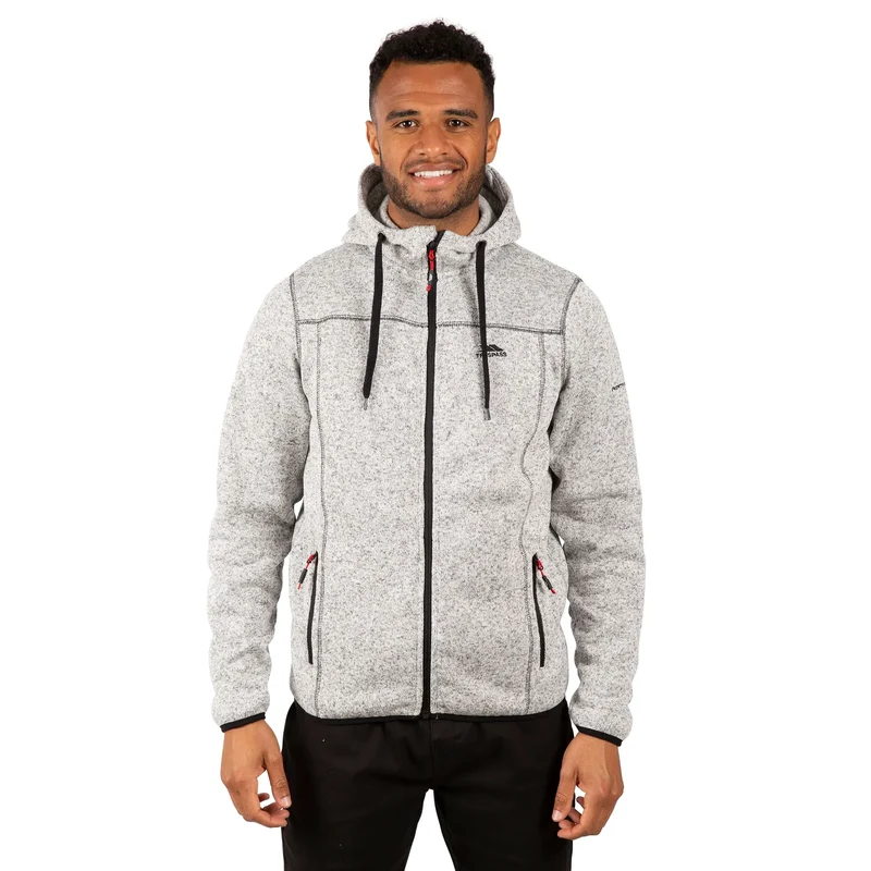 Trespass Men's Odeno B Fleece Jacket - Ghost Marl
