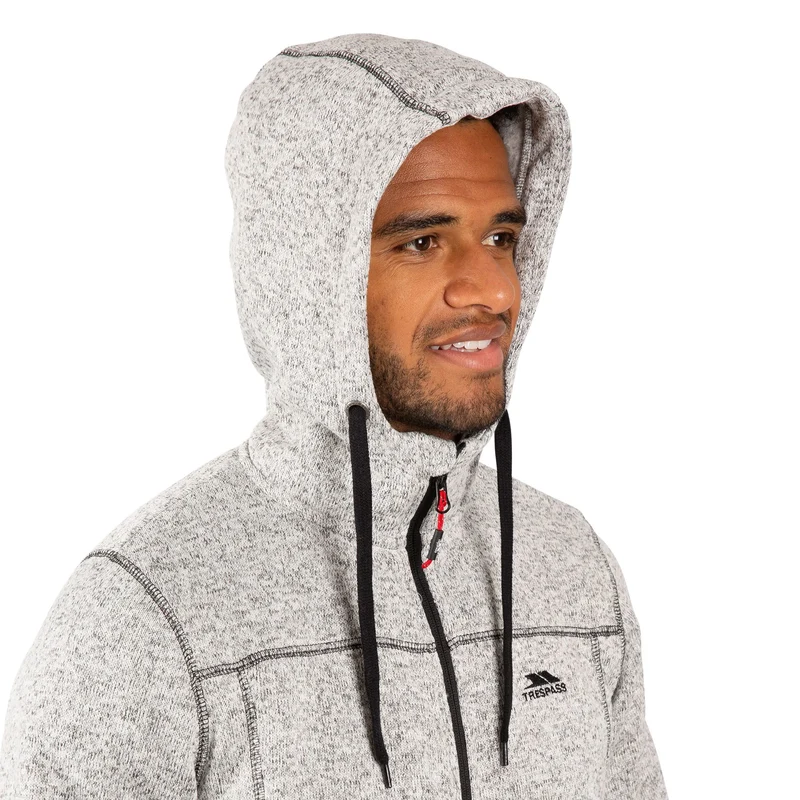 Trespass Men's Odeno B Fleece Jacket - Ghost Marl