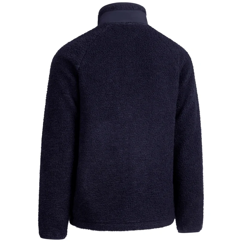 Trespass Men's Brookes Textured Borg Fleece - Navy