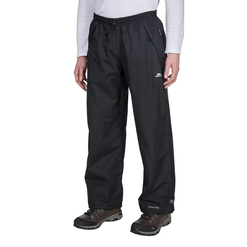 Trespass Men's Toliland Waterproof Trousers - Black