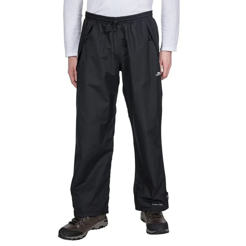 Trespass Men's Toliland Waterproof Trousers - Black
