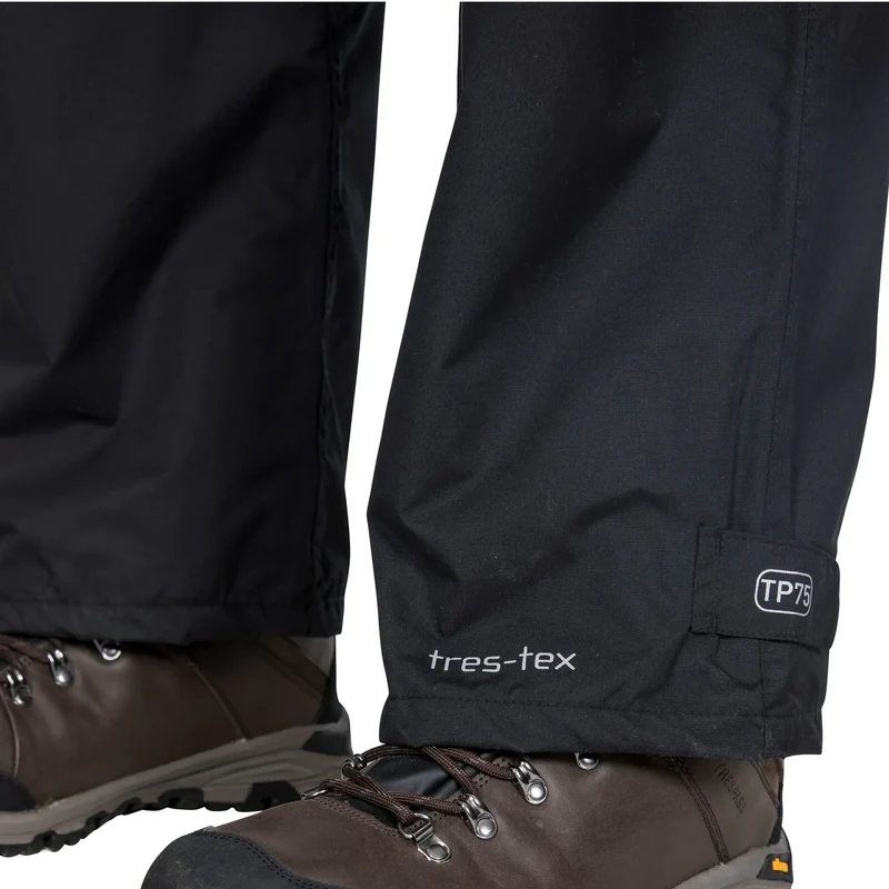 Trespass Men's Toliland Waterproof Trousers - Black