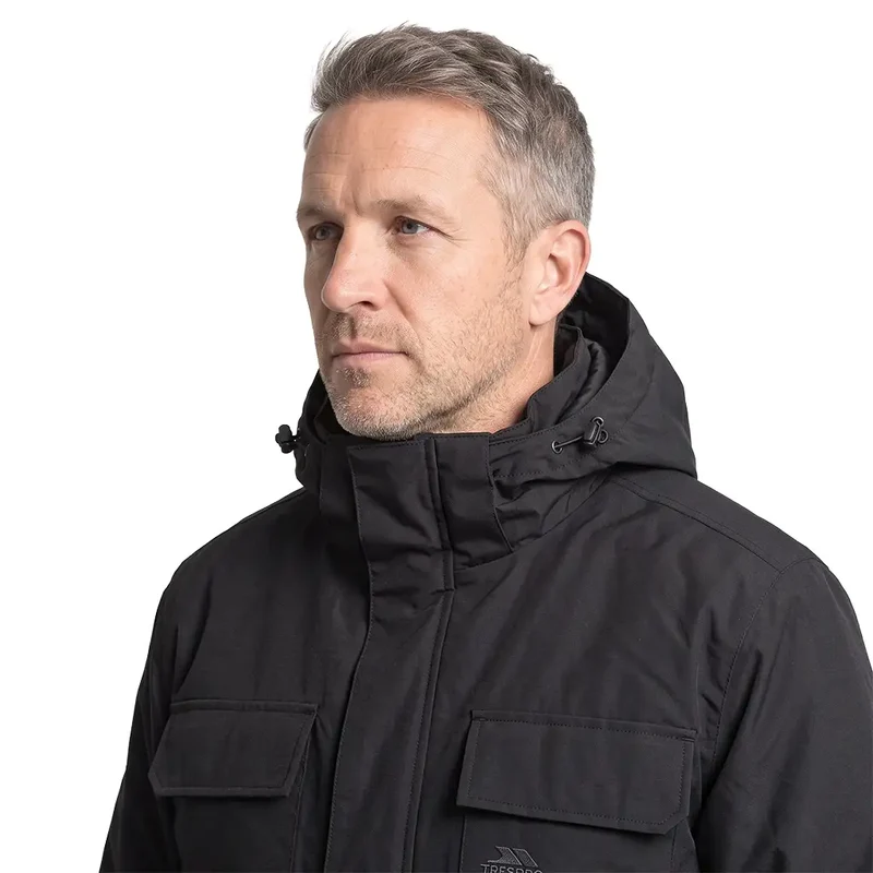 Trespass Men's Skerry Waterproof Jacket - Black