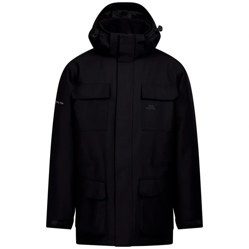 Trespass Men's Skerry Waterproof Jacket - Black