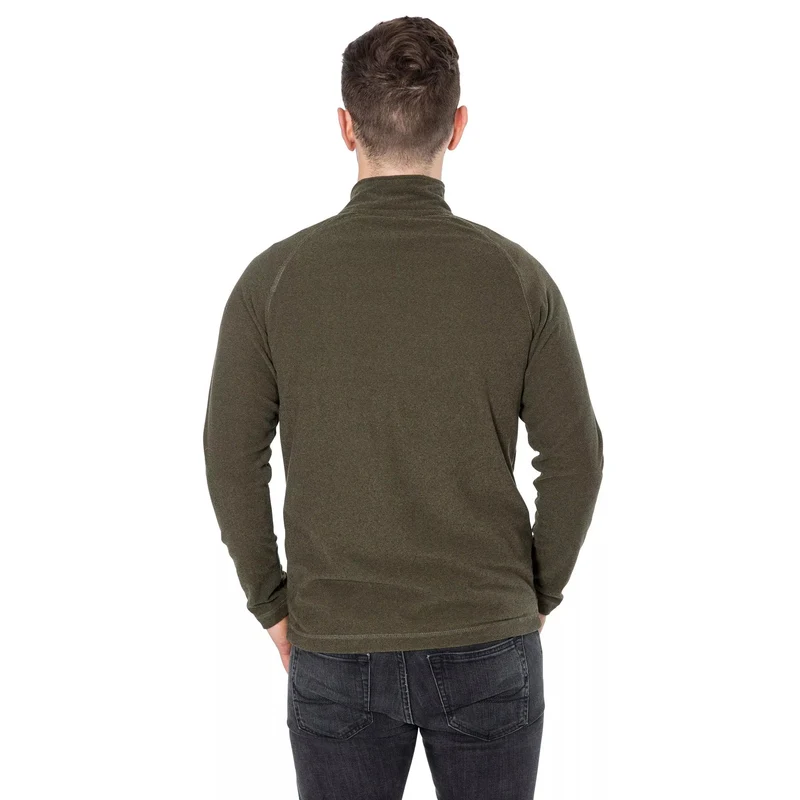 Trespass Men's Keynote Half-Zip Fleece - Moss