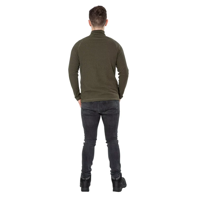 Trespass Men's Keynote Half-Zip Fleece - Moss