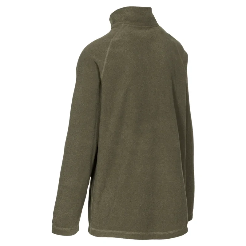 Trespass Men's Keynote Half-Zip Fleece - Moss