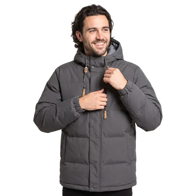 Trespass Men's Saturn Insulated Jacket - Charcoal