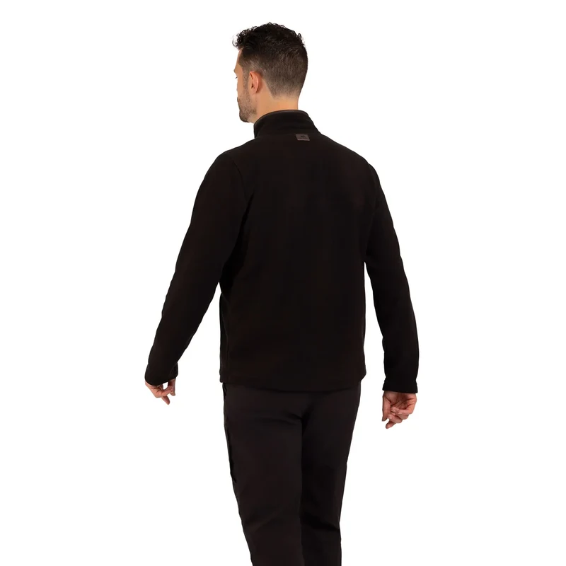 Trespass Men's Huntar Microfleece Jacket - Black