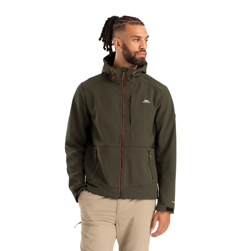 Trespass Men's Dante Waterproof Jacket - Dark Vine