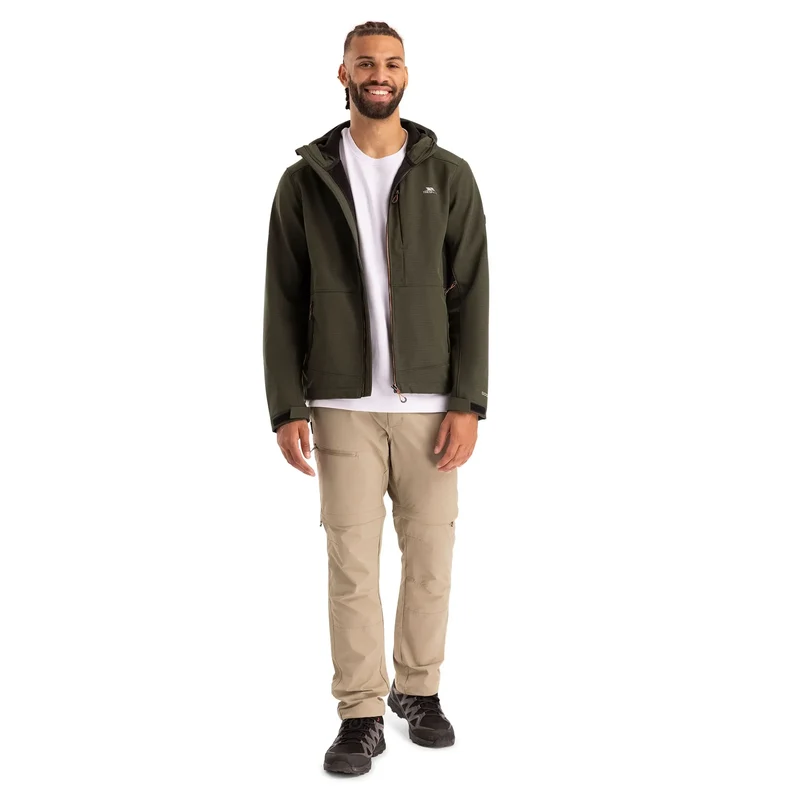 Trespass Men's Dante Waterproof Jacket - Dark Vine