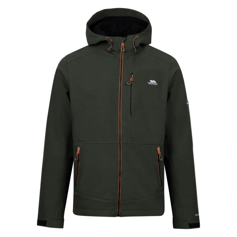 Trespass Men's Dante Waterproof Jacket - Dark Vine