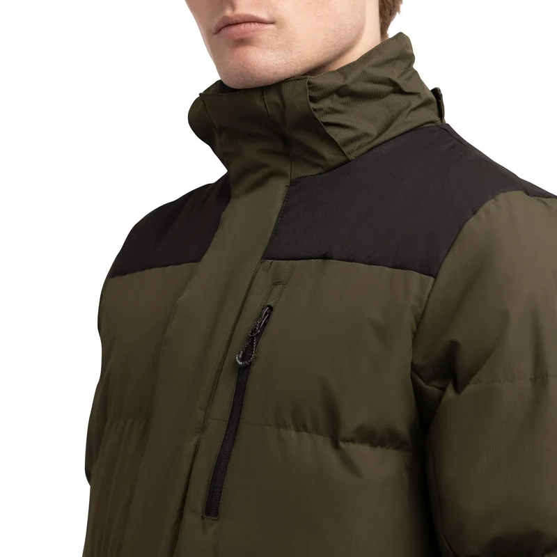 Trespass Men's Clipster Padded Insulated Jacket - Dark Vine