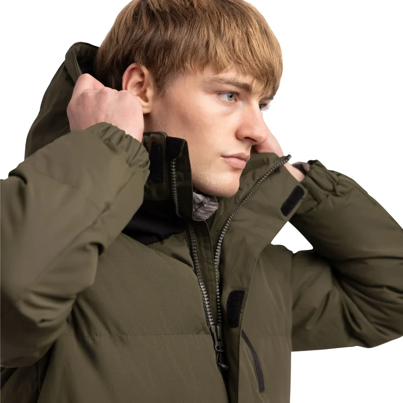 Trespass Men's Clipster Padded Insulated Jacket - Dark Vine