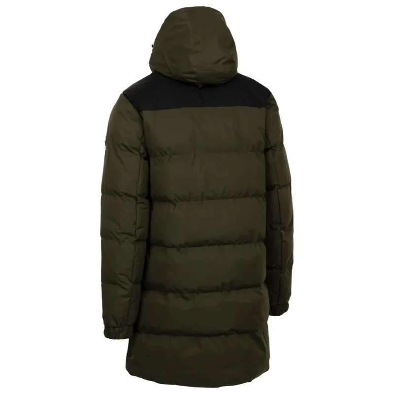 Trespass Men's Clipster Padded Insulated Jacket - Dark Vine
