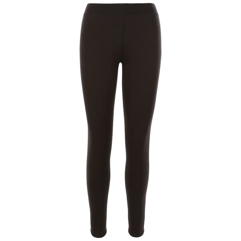 Trespass Fuzzy Sherpa Lined Women's Leggings - Black