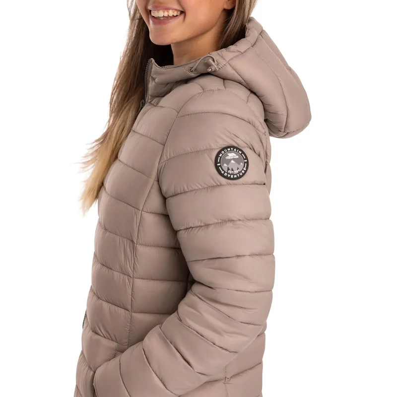 Trespass Women's Dorothea Insulated Padded Jacket - Sand