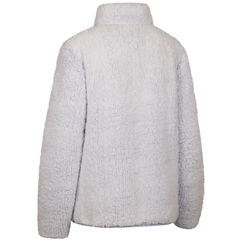 Trespass Women's Feathery Sherpa Fleece - Blue Haze