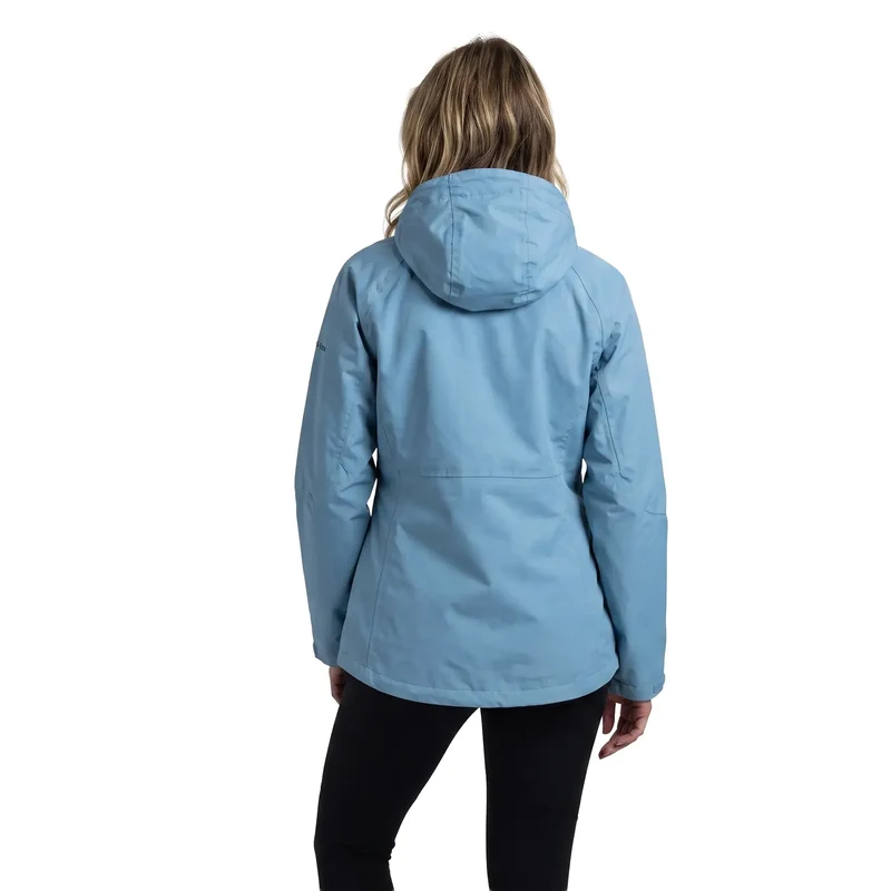 Trespass Women's Tilbury Waterproof Jacket - Storm Blue
