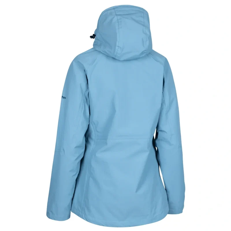 Trespass Women's Tilbury Waterproof Jacket - Storm Blue