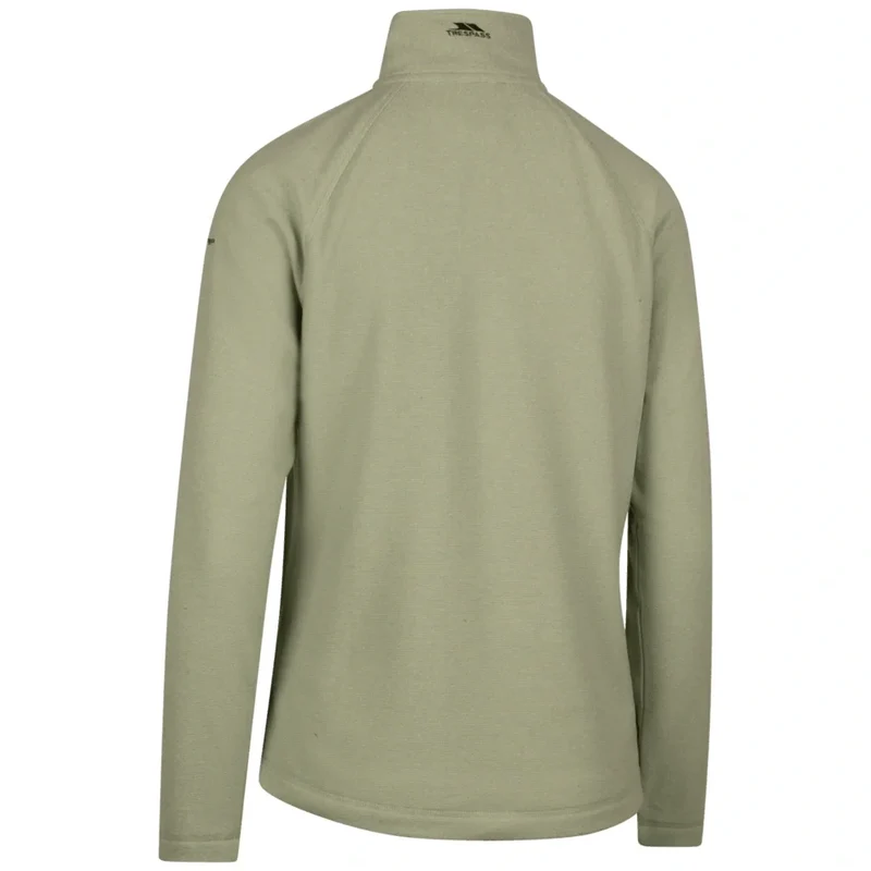 Trespass Women's Meadows Half-Zip Microfleece - Soft Sage