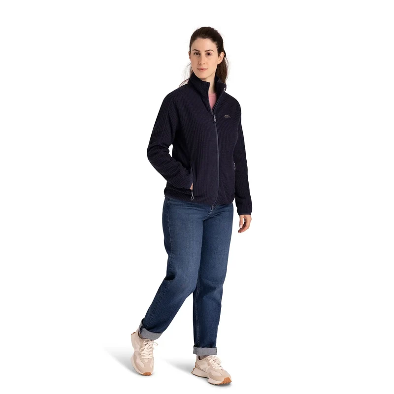 Trespass Women's Celia Full-Zip Fleece - Navy