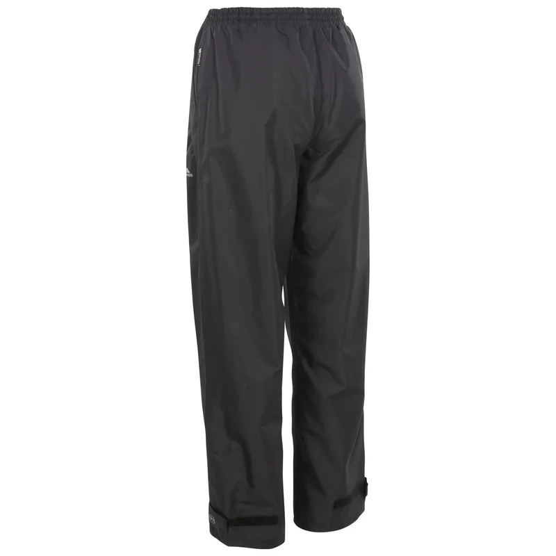 Trespass Women's Tutula Waterproof Overtrousers - Black