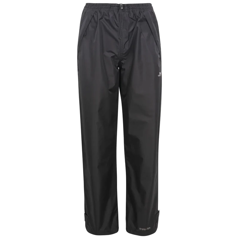 Trespass Women's Tutula Waterproof Overtrousers - Black