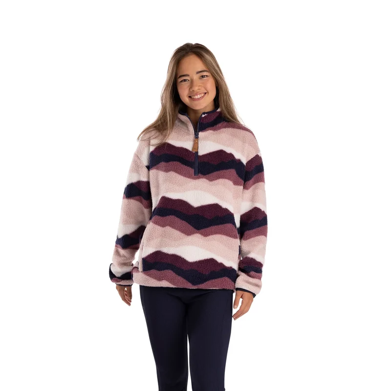Trespass Ovie Sherpa Fleece - Mountain Print