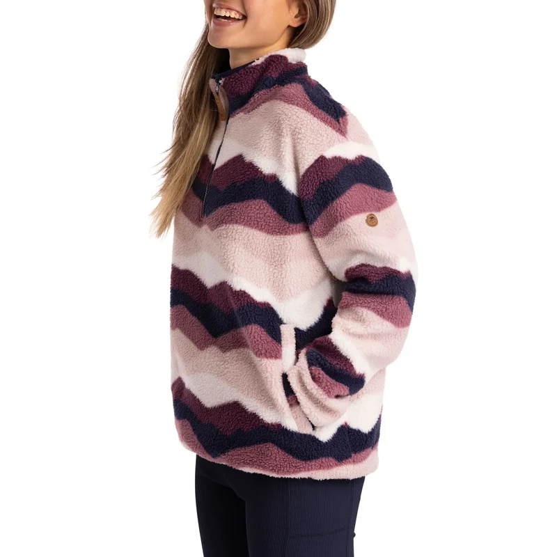 Trespass Ovie Sherpa Fleece - Mountain Print