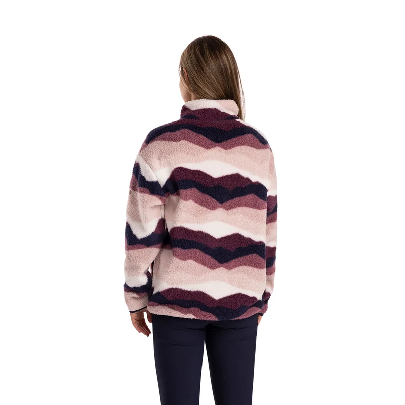 Trespass Ovie Sherpa Fleece - Mountain Print