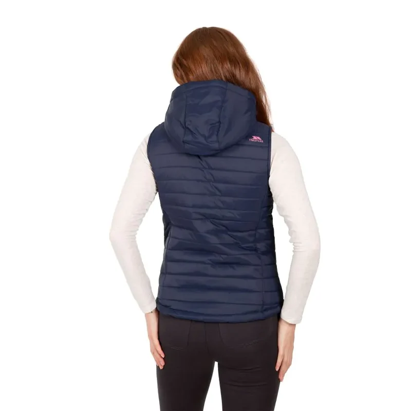 Trespass Women's Aretha Bodywarmer - Navy Dusty Rose