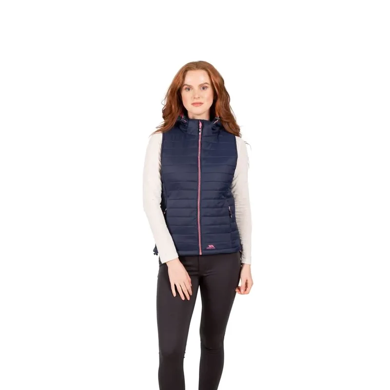 Trespass Women's Aretha Bodywarmer - Navy Dusty Rose