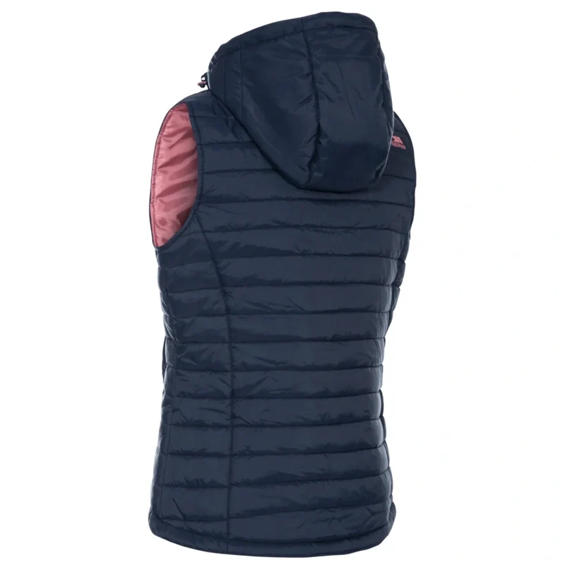 Trespass Women's Aretha Bodywarmer - Navy Dusty Rose