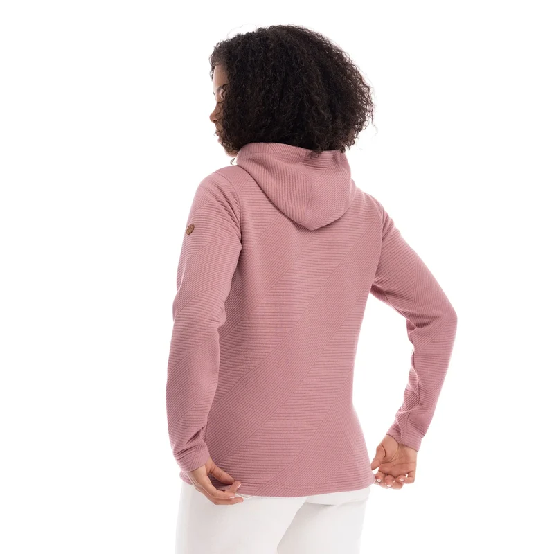 Trespass Women's Julane Cardigan Hoodie - Faded Rose