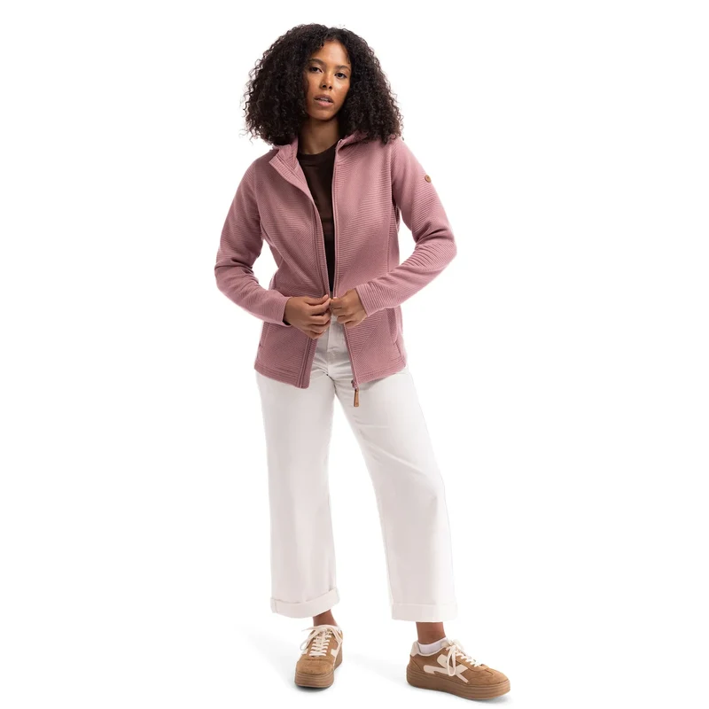 Trespass Women's Julane Cardigan Hoodie - Faded Rose
