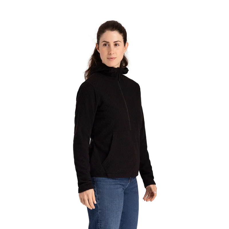 Trespass Women's Metraya Half-Zip Fleece - Black