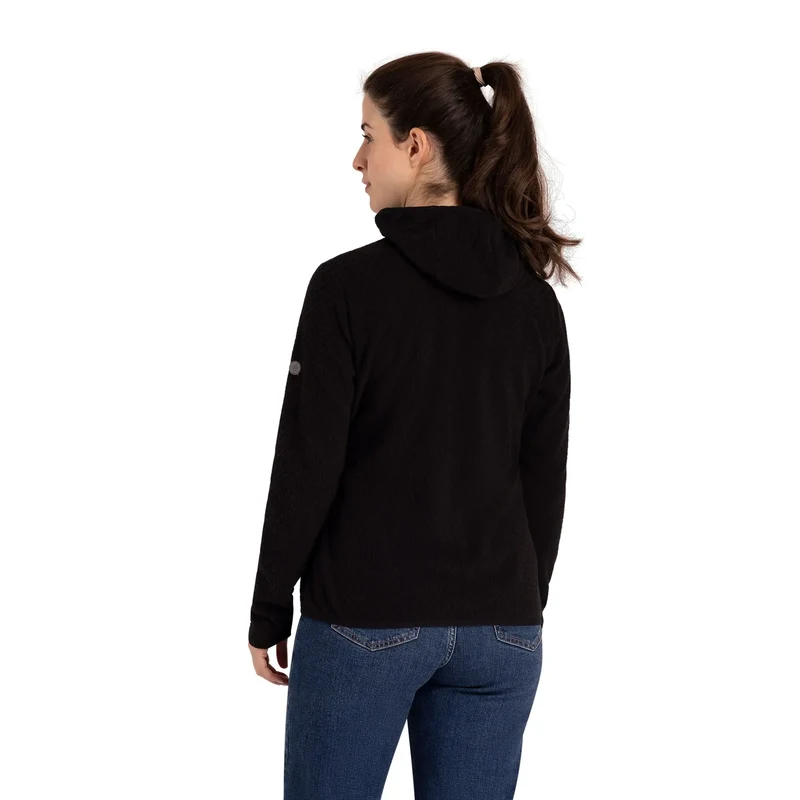 Trespass Women's Metraya Half-Zip Fleece - Black
