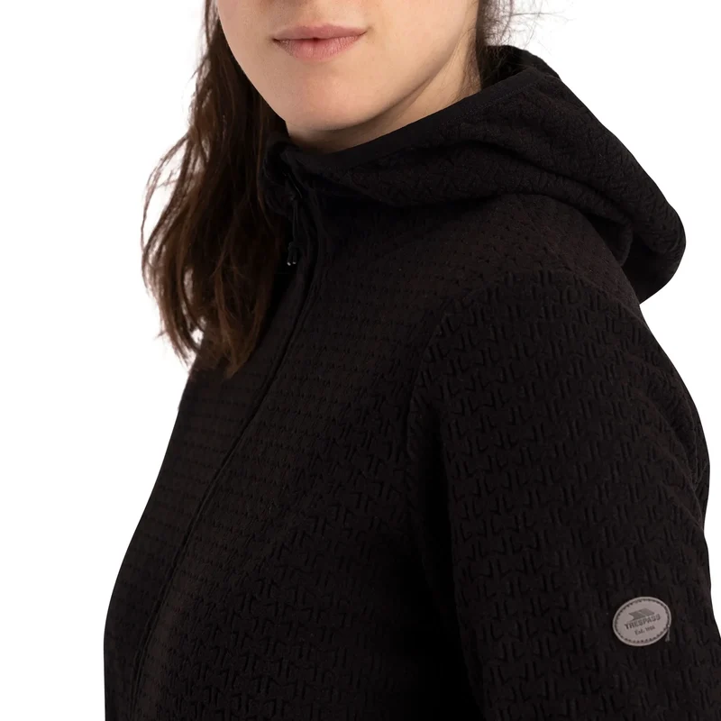 Trespass Women's Metraya Half-Zip Fleece - Black